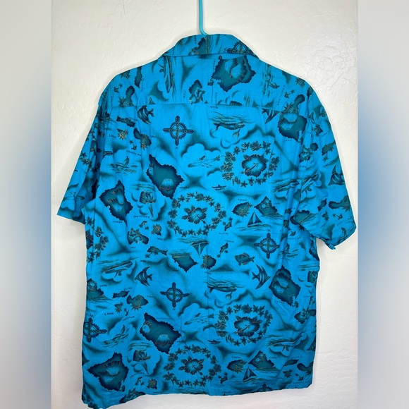 Mens Vintage Ui-Maikai Hawaiian Island Hawaiian Shirt Made In Hawaii Size Large - Picture 3 of 5